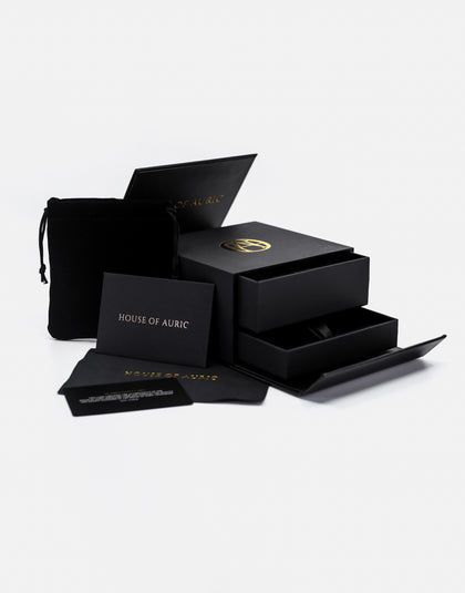 HOUSE OF AURIC HOLLOW ROPE CHAIN 10K YELLOW GOLD