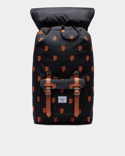 Herschel Bag Co Men's San Fransisco Giants Little America MLB East x West Backpack Black