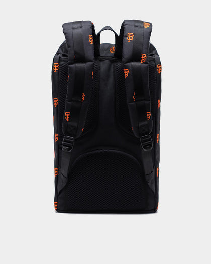 Herschel Bag Co Men's San Fransisco Giants Little America MLB East x West Backpack Black