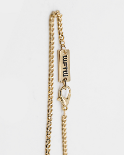 Wild for the Weekend Triple Symbol Pendant Gold