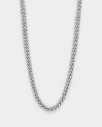House Of Auric Cuban Link 5mm Chain Sterling Silver