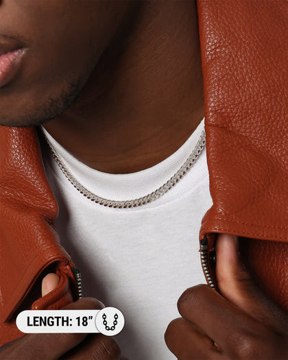 House Of Auric Cuban Link 5mm Chain Sterling Silver