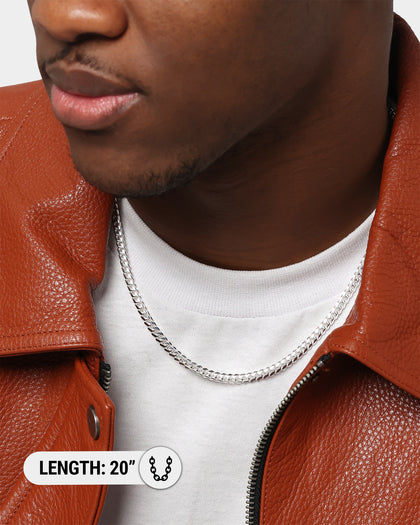 House Of Auric Cuban Link 5mm Chain Sterling Silver