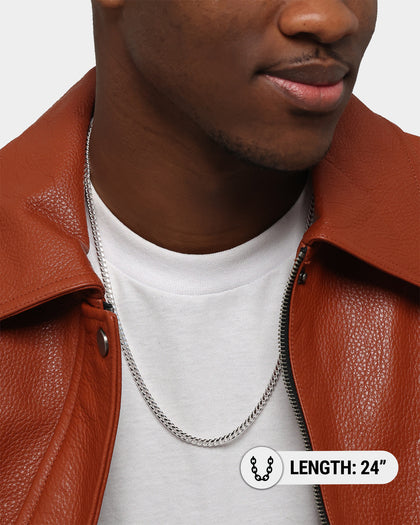 House Of Auric Cuban Link 5mm Chain Sterling Silver