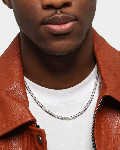 House Of Auric Cuban Link 5mm Chain Sterling Silver