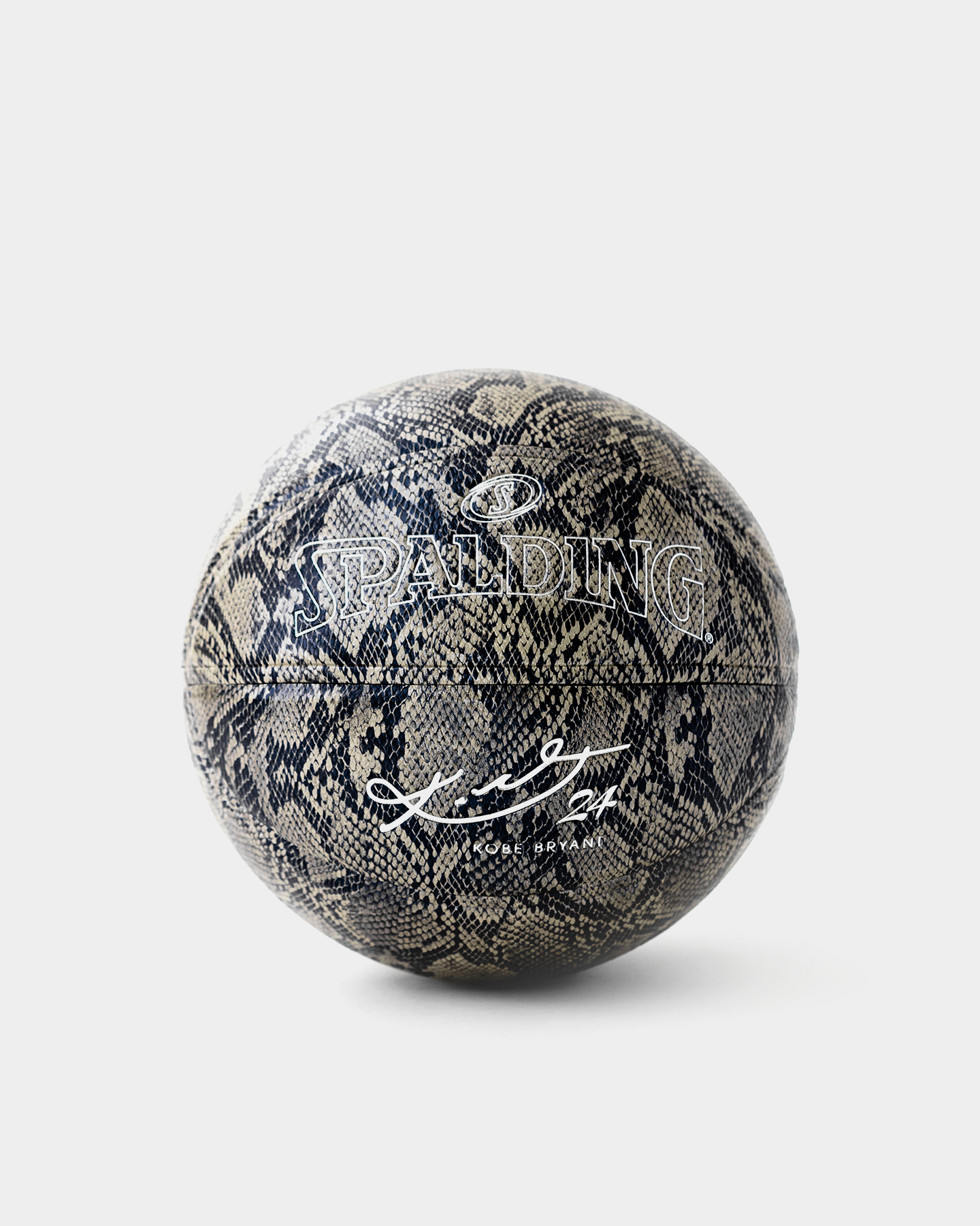 spalding x kobe bryant 94 silver series snakeskin basketball