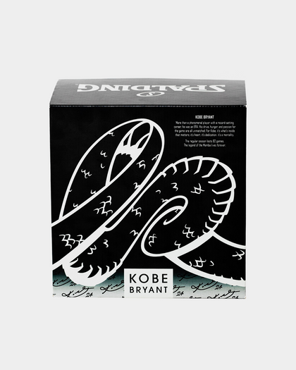 Spalding Kobe Bryant 94 Series 24K Silver Snake Basketball 24K Silver Snakeskin