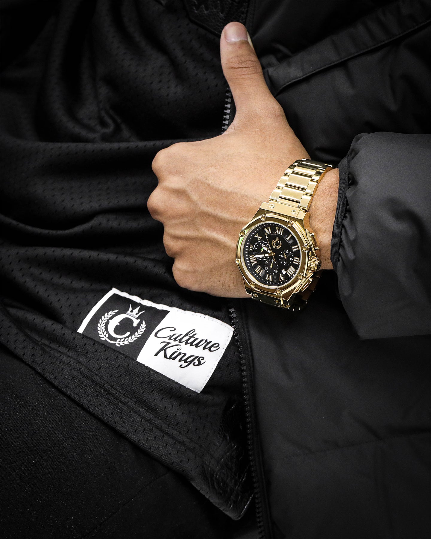 Meister Men's Meister x Culture Kings Ambassador Watch Gold/Black