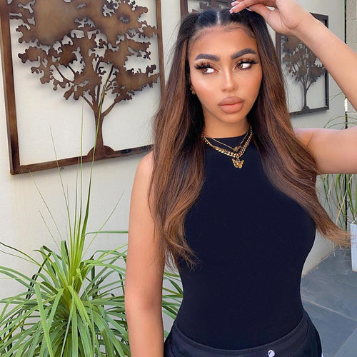 Raising Hell Women's 16" Cuban Butterfly Choker Gold