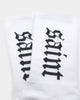 Saint Morta Cambronne Sock White/Black