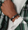 Saint Morta Numerical Bracelet Black