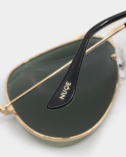 NUQE Men's Rolla Sunglasses Gold