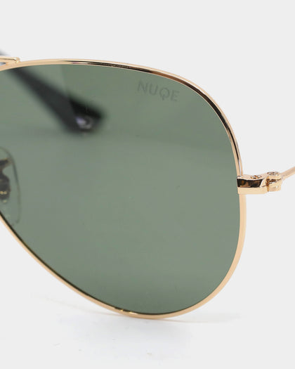 NUQE Men's Rolla Sunglasses Gold
