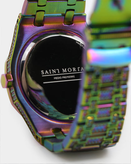 Saint Morta Medio Premierre Watch Iced Iridescent