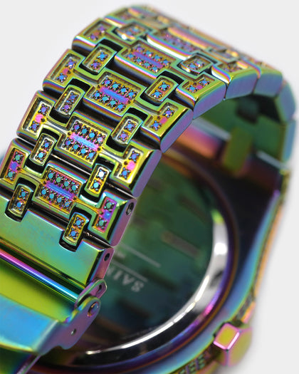 Saint Morta Medio Premierre Watch Iced Iridescent