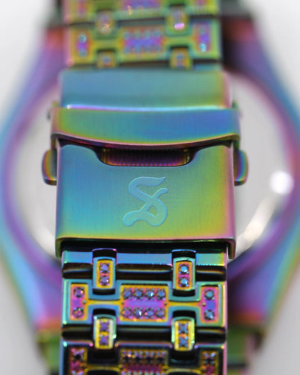 Saint Morta Medio Premierre Watch Iced Iridescent