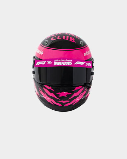 Anti Social Social Club Men's ASSC X UNDFTD X F1® x Arai SK-6 Helmet Black/Pink
