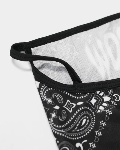Crooks & Castles Crooks & Castles X Death Row Paisley Bandana Mask Black/Paisley
