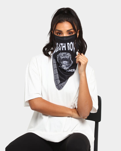 Crooks & Castles Greco Medusa Bandana Mask Black