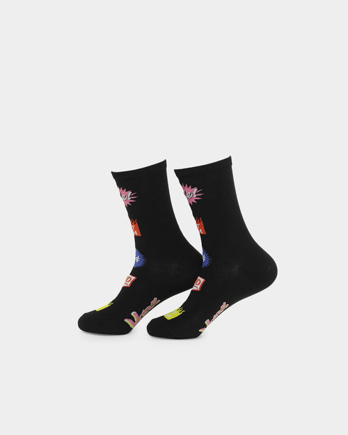 Vans Women's Ticker Socks (6.5-10) Black