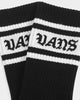 Vans Stripe Crew Socks (9.5-13) Black/White