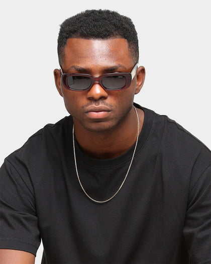 NUQE Men's Juicy Sunglasses Smoke Red