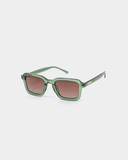 NUQE Men's Just Playin' Sunglasses Green/Brown
