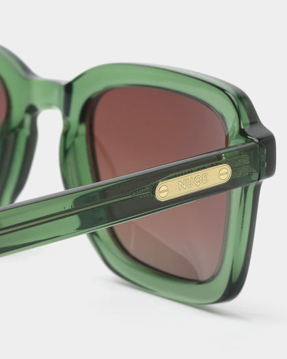 NUQE Men's Just Playin' Sunglasses Green/Brown