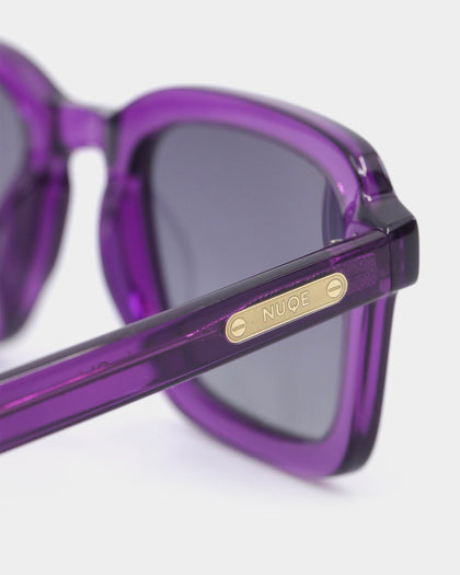 NUQE Men's Just Playin' Sunglasses Purple/Grey
