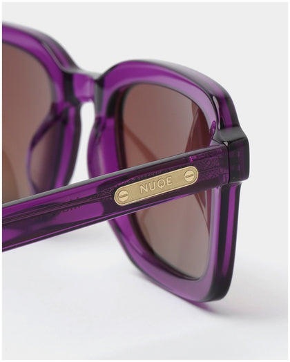 NUQE Men's Just Playin' Sunglasses Purple/Purple