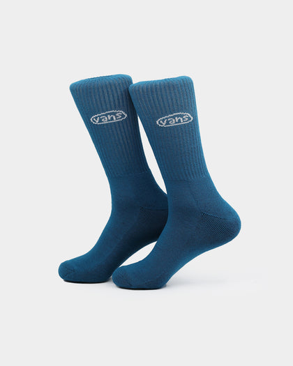 Vans Men's Seasonal Colour Crew Socks (6H-9) Moroccan Blue