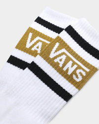 Vans Men's Tribe Crew Socks (9H-13) Dried Tobacco