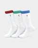 Carré Men's Iron Lady Sport Sock 3PK White/Multi-Coloured