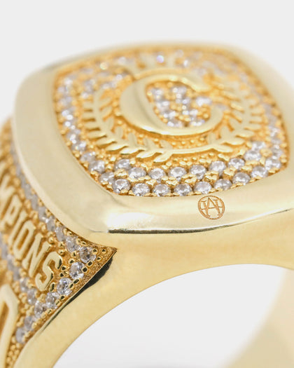 House Of Auric HOA x CK Championship Ring 18K Gold Vermeil