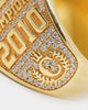 House Of Auric HOA x CK Championship Ring 18K Gold Vermeil