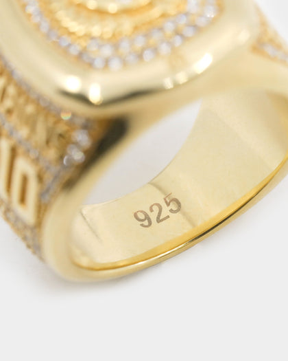 House Of Auric HOA x CK Championship Ring 18K Gold Vermeil
