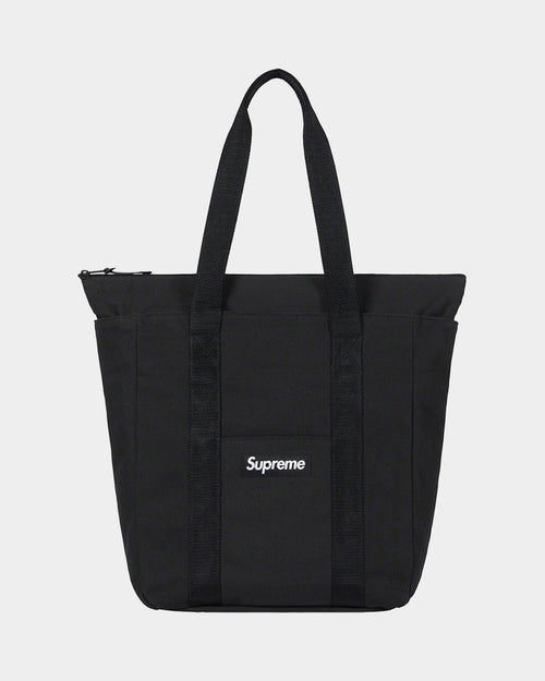 Supreme Canvas Tote Black
