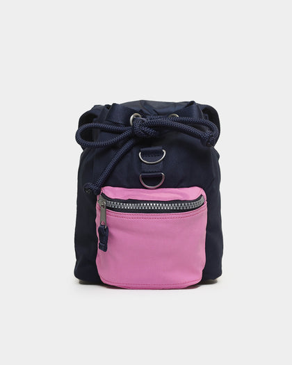 Tommy Jeans TJW Heritage SM Cotton Canvas Backpack Pink Daisy