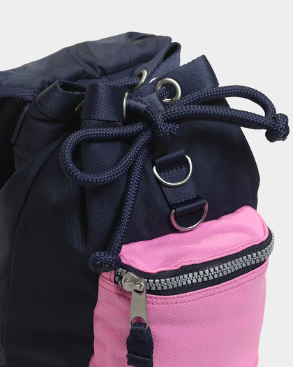Tommy Jeans TJW Heritage SM Cotton Canvas Backpack Pink Daisy