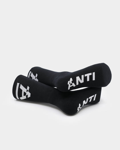 The Anti Order Hyphen ATD Sock Black/White