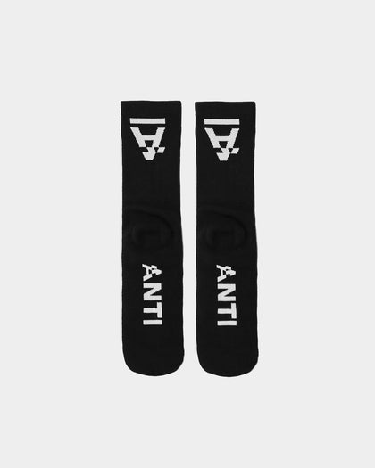 The Anti Order Hyphen ATD Sock Black/White