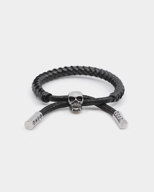 Dead Studios Men's Beaded Bracelet Black