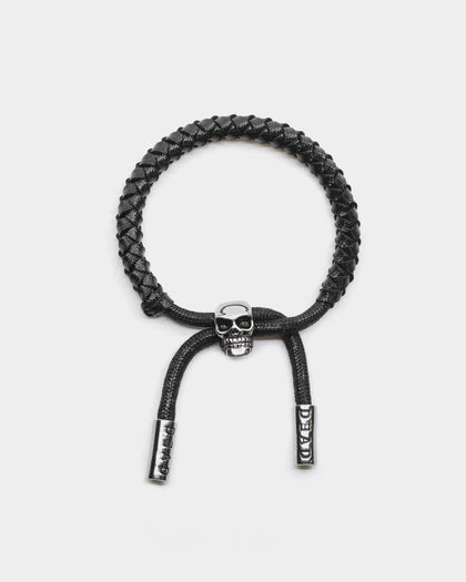 Dead Studios Men's Beaded Bracelet Black