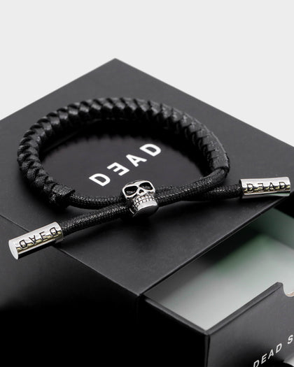 Dead Studios Men's Beaded Bracelet Black