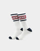 Vans Drop V Crew Socks (6.5-9) Biking Red/Dress Blues