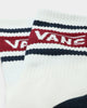 Vans Drop V Crew Socks (6.5-9) Biking Red/Dress Blues