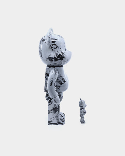 Medicom Be@Rbrick X Andy Warhol's Elvis Edition 400% & 100% Figure Set Multi-Coloured