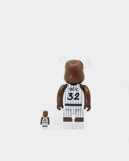 Medicom Toy Be@rbrick Shaquille O'Neal Orlando Magic 100% & 400% Collectible Set Multi
