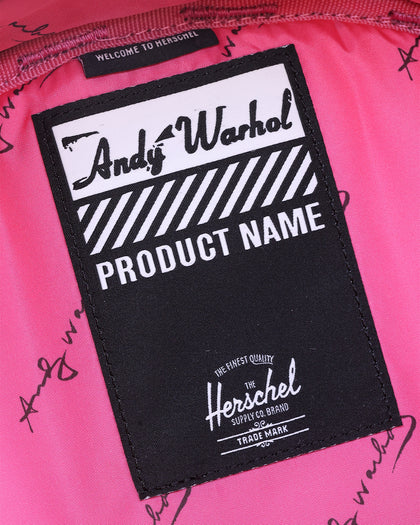 Herschel Supply Co. Andy Warhol X Herschel Supply Co. Classic XL Backpack Pink Camo/Blue