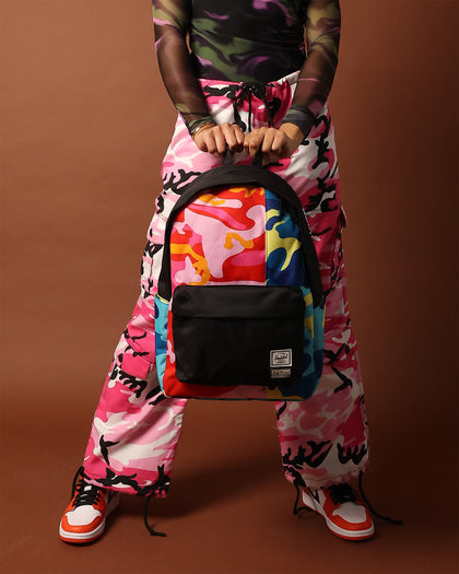 Herschel Supply Co. Andy Warhol X Herschel Supply Co. Classic XL Backpack Pink Camo/Blue